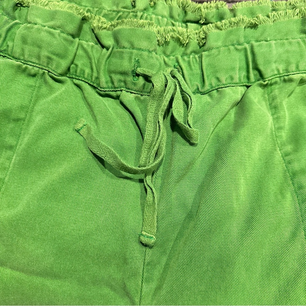 KUT from the Kloth Green Casual Pull On Ankle Length Pants size Large - Picture 3 of 7